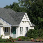 townhome with flowers