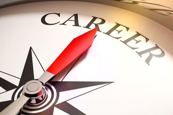 compass pointing to Career