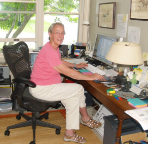 woman at computer