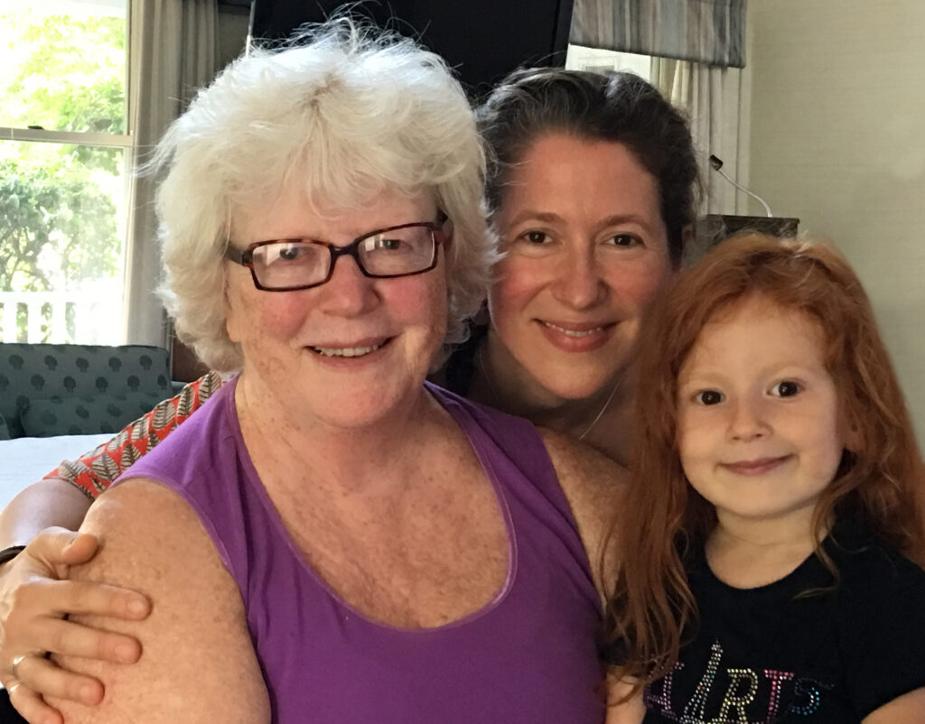 Carol Werba and family